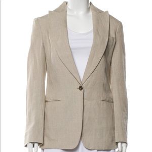 Céline Phoebe Philo Sz.44 Linen Blend Jacket NWT